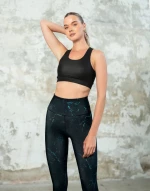 Αθλητικό Κολάν Push-Up και Σύσφιξης Q-676 Multicolor