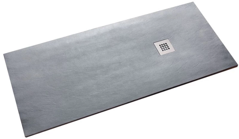 Ντουζιέρα Tema Art Stone Cement Τετράγωνη 80x80x3 cm