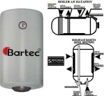 Ηλεκτρομπόιλερ (Boiler) 120lt 4Kw Bartec Super Glass Κάθετο
