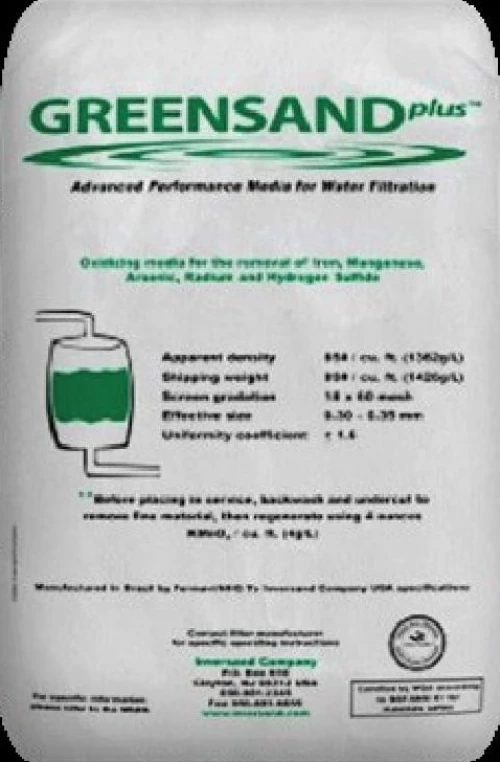 Green Sand Μέσο Φίλτρανσης Σιδήρου & Μαγγανίου σε μορφή Κόκκων Σακί 14,2lt