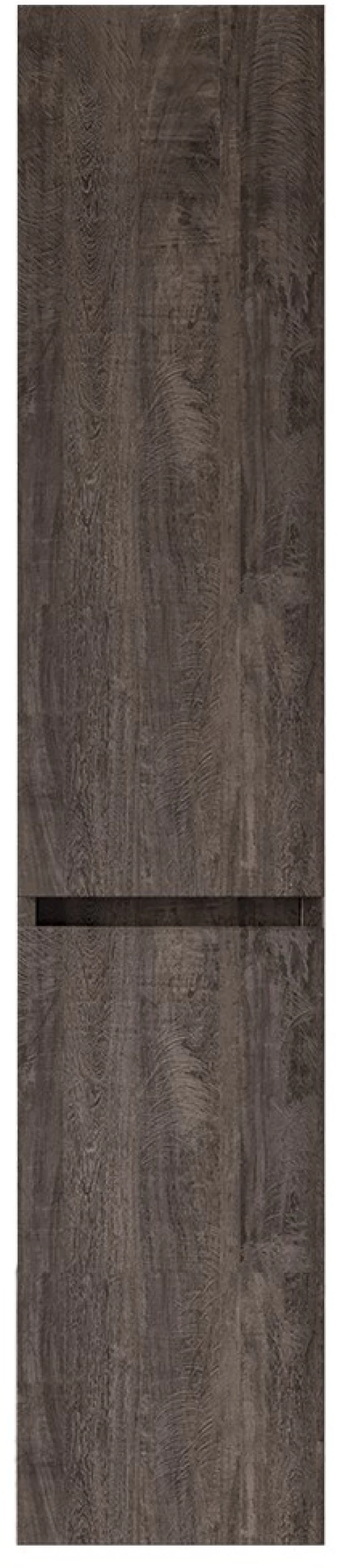 Έπιπλο Στήλη Μπάνιου Κρεμαστή Laminate Furnibath Royal Grey (30x24x150cm) Άνοιγμα πόρτας προς τα  Αριστερά