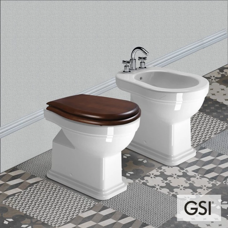 CLASSIC/54 White Glossy Υψηλής Πίεσης Κατωστόμια με κάλυμμα Wood, GSI