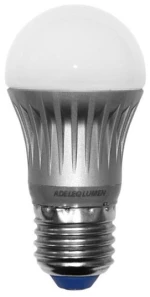 Λάμπα LED 5W Ε27 σφαιρική ματ ντιμαριζόμενη LUMEN 13-271509