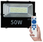 Ηλιακός Προβολέας LED SMD 50W 6000K IP65 Μαύρος 6433 Spotlight 6433 Μαύρο