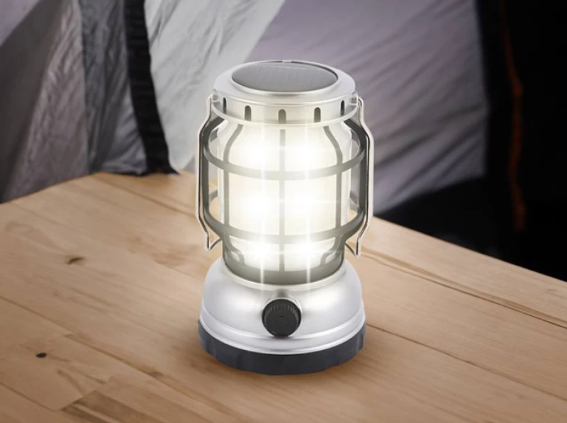LTC ηλιακό φορητό φανάρι LXLL259  8W LED  800lm  1200mAh  IP65