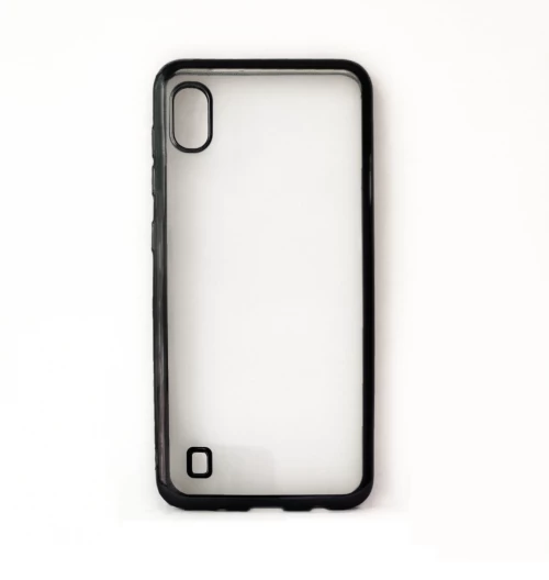 Ultra Hybrid Samsung A10 Clear Black Back Cover