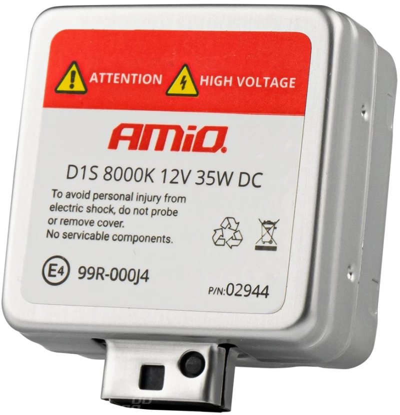 AMIO D1S 12V 8.000k 35W ΑΝΤΑΛΛΑΚΤΙΚΗ ΛΑΜΠΑ BASIC AMIO - 1 Τεμ. 02944/AM