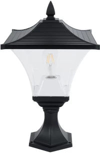 GloboStar® DIRAHIO 90552 Φωτιστικό Εξωτερικού Χώρου με Ντουί 1 x E27 AC 220-240V Αδιάβροχο IP65 Μ32 x Π32 x Υ52cm -