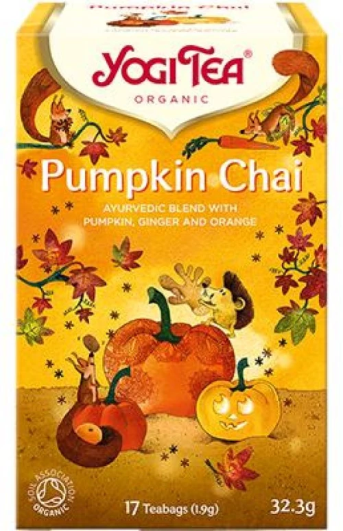 Yogi Tea | Pumpkin Chai | 17Φακελάκια