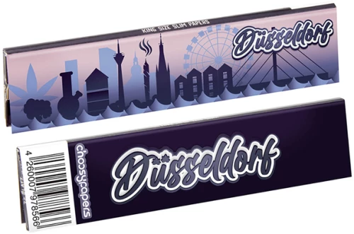 Choosypapers Χαρτάκια King Size Slim 32φ. - Dusseldorf