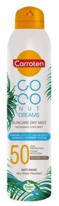 Carroten Coconut Dreams SPF50 Suncare Dry Mist 200ml