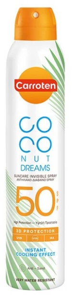 Carroten Coconut Dreams SPF50 Suncare Dry Mist 200ml