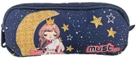 Κασετίνα βαρελάκι 21x6x9cm Must energy girl moon 000585580