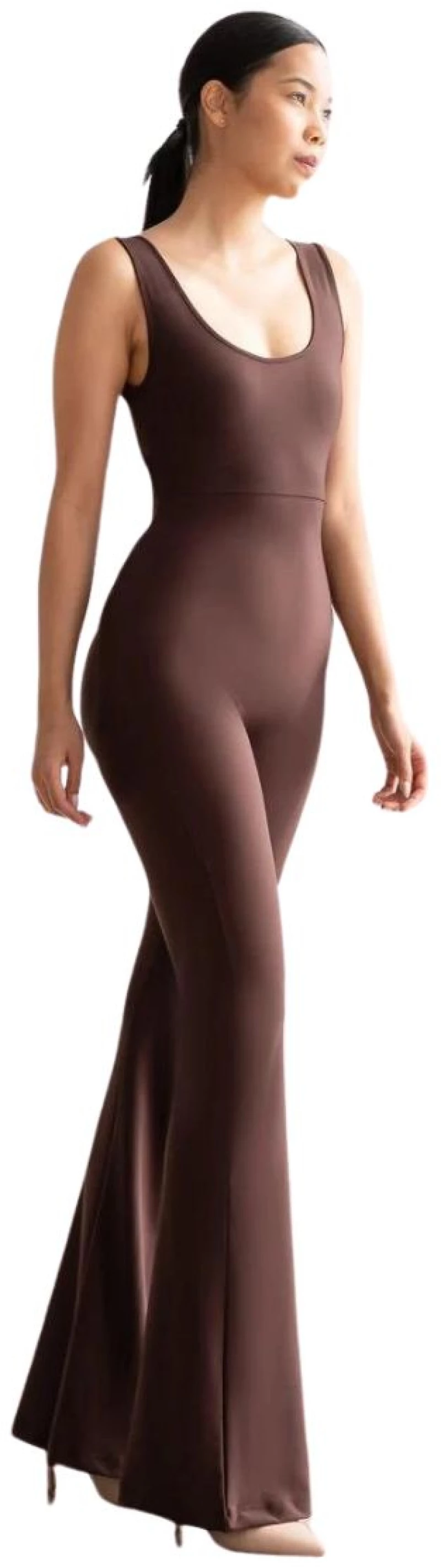 Ολόσωμη Καμπάνα Push Up και Σμίλευσης με Σούρα Q-814 Brown