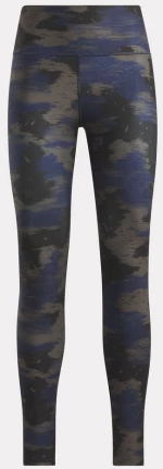 REEBOK ID Train Camo Tight Κολάν Γυναικείο 100035808 REEBOK Μπλε