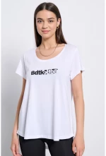 BDTK T-SHIRT SS 1241-902528 1241-902528-00200 BODY TALK Λευκό