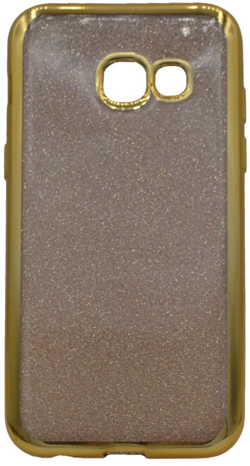 Θήκη TPU με αποσπώμενο Glitter για Samsung A3 2017 - χρυσό