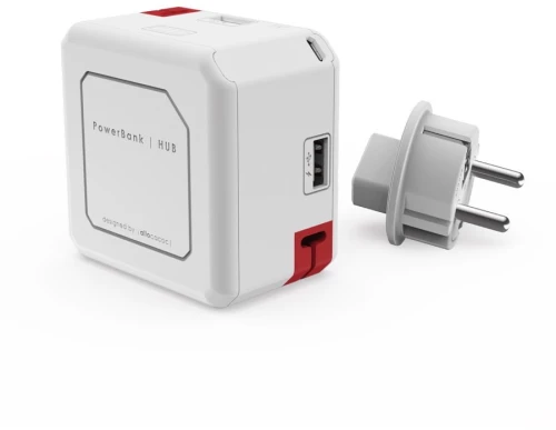 Designnest PowerUSB |Portable| 5000mAh Φορητό Hub & Powerbank 4 θέσεων USB-A