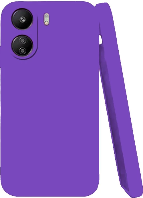 Θήκη Silky And Soft για Xiaomi Redmi 13C / Poco C65 - Μωβ