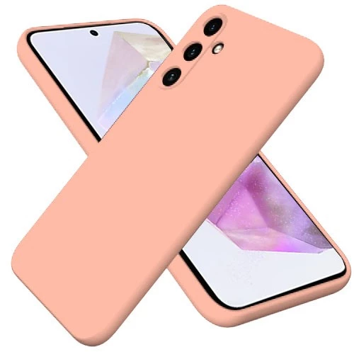 Θήκη Silky And Soft για Samsung Galaxy A35 - Σόμον