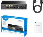 Gigabit 10port Switch PoE Cudy GS1010PS2