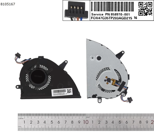 Fan Ανεμιστηράκι HP 15-CW1003NV