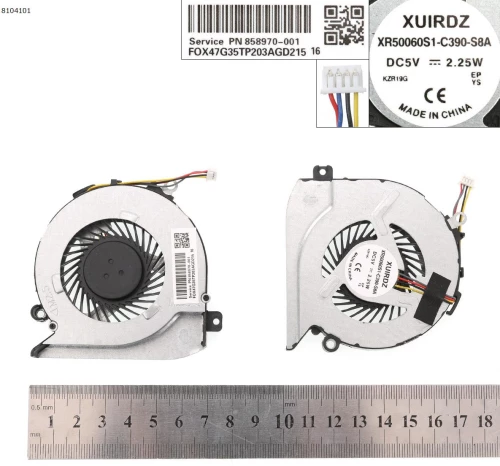 Fan Ανεμιστηράκι HP 17-g101