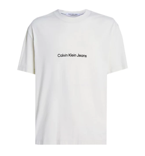 Calvin Klein T-Shirt Λευκό J30J325492-CGA ICICLE
