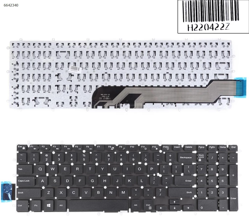Πληκτρολόγιο Keyboard Dell Vostro 14 5468 5471 3480 3481 3490