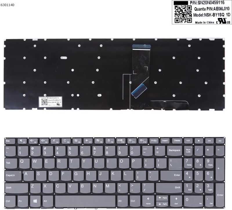 Πληκτρολόγιο Keyboard Lenovo 320-17 320-17IKB