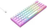 Gaming πληκτρολόγιο - Havit KB877L (Purple/White)