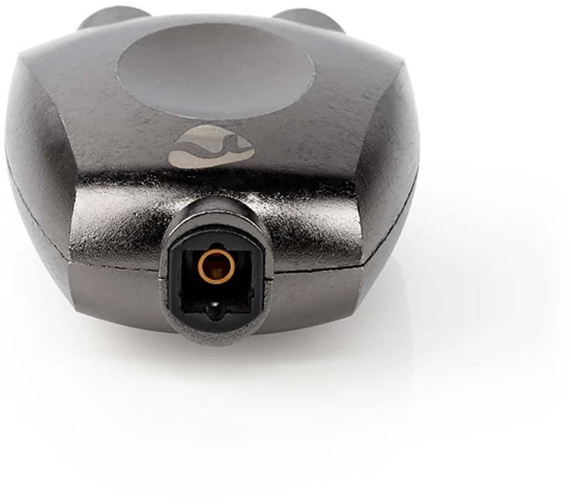 NEDIS Splitter ήχου TosLink θηλ.σε 2x TosLink θηλ., σε γκρι χρώμα