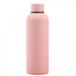Μπουκάλι Θερμός Ανοξείδωτο 500ml - Ροζ