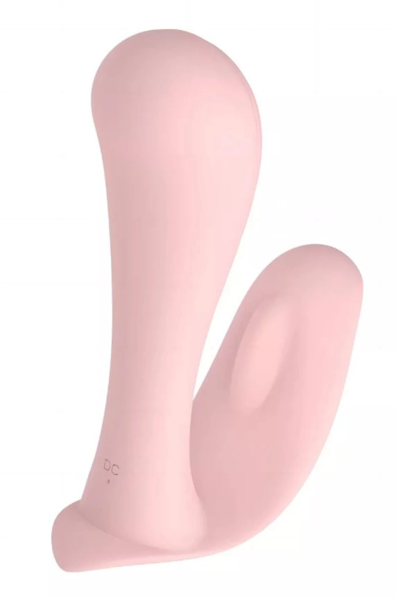 Mokko Toys Stimulator 10 Vibration Modes, Silicone, USB, Pink,