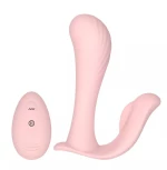 Mokko Toys Stimulator 10 Vibration Modes, Silicone, USB, Pink,