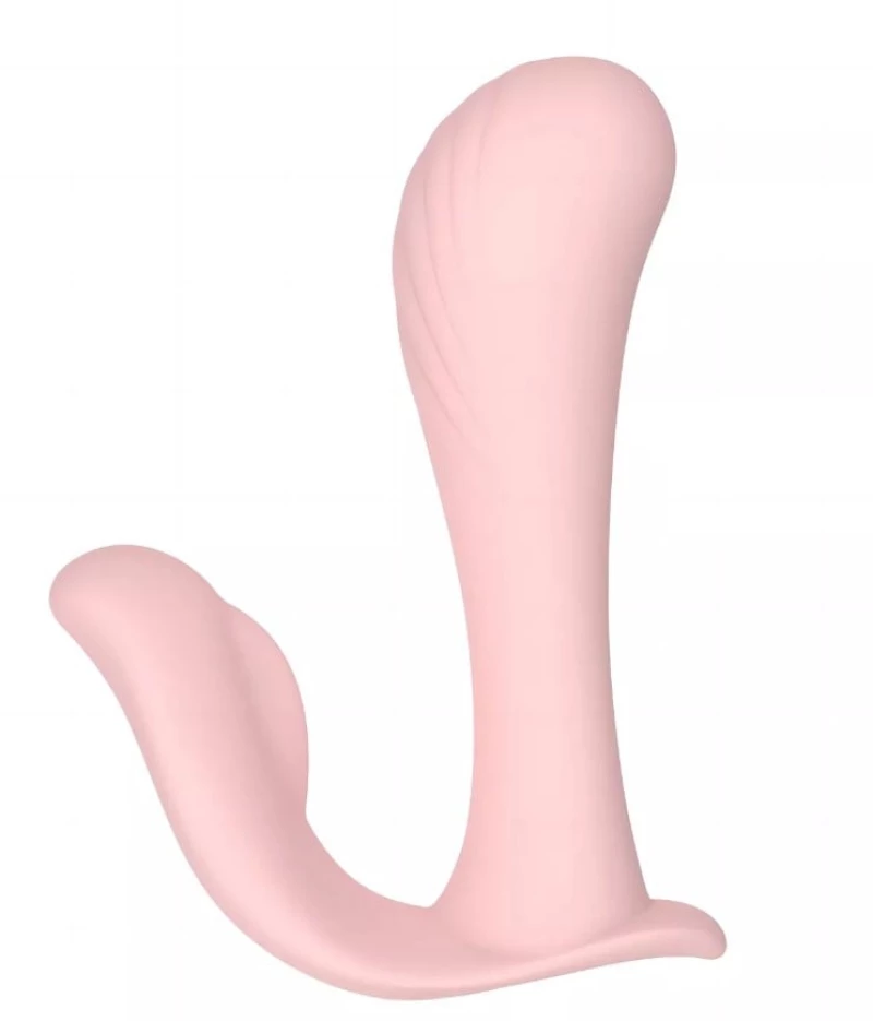 Mokko Toys Stimulator 10 Vibration Modes, Silicone, USB, Pink,