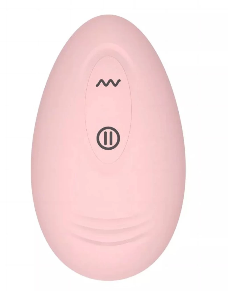 Mokko Toys Stimulator 10 Vibration Modes, Silicone, USB, Pink,