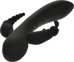 Triple Power Vibrator 10 Vibration Modes Black USB Passion Labs