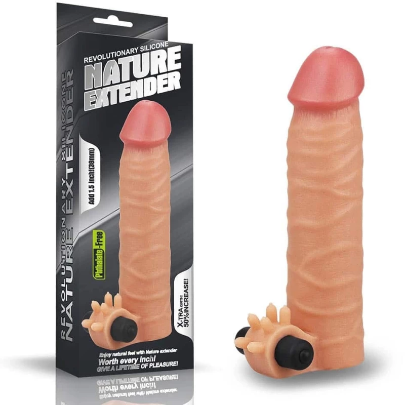 Lovetoy Vibrating Silicone Extender