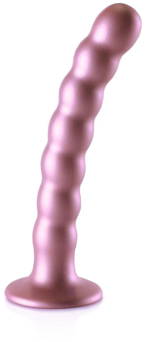 Beaded Silicone G-Spot Dildo 17cm