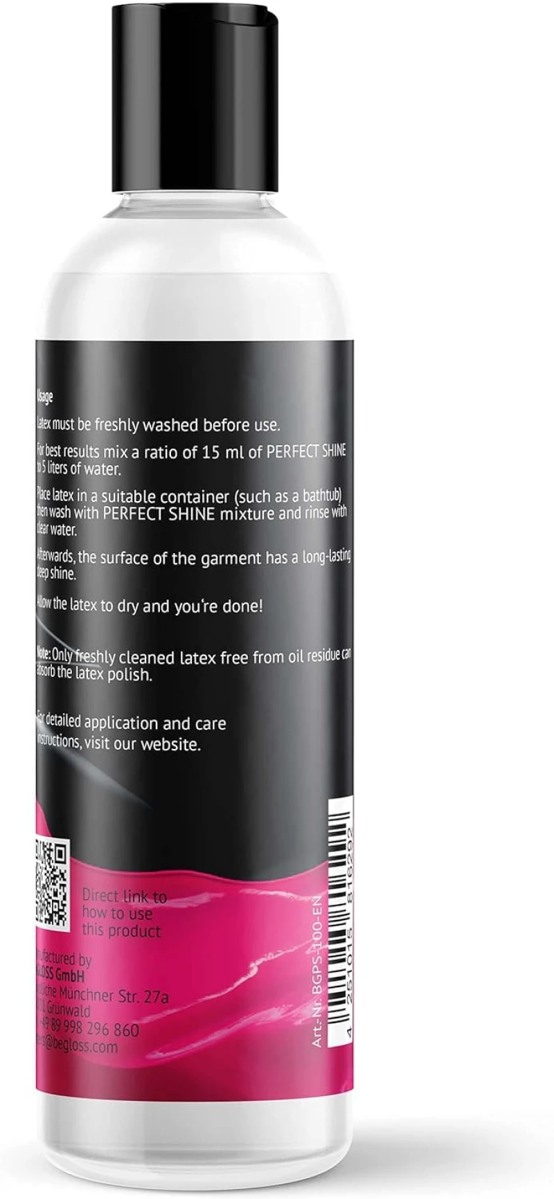 beGLOSS Perfect Shine - Latex Polish - Ultimate high Gloss Shine 100 ml