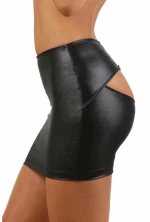 Openwork Lycra Skirt Black
