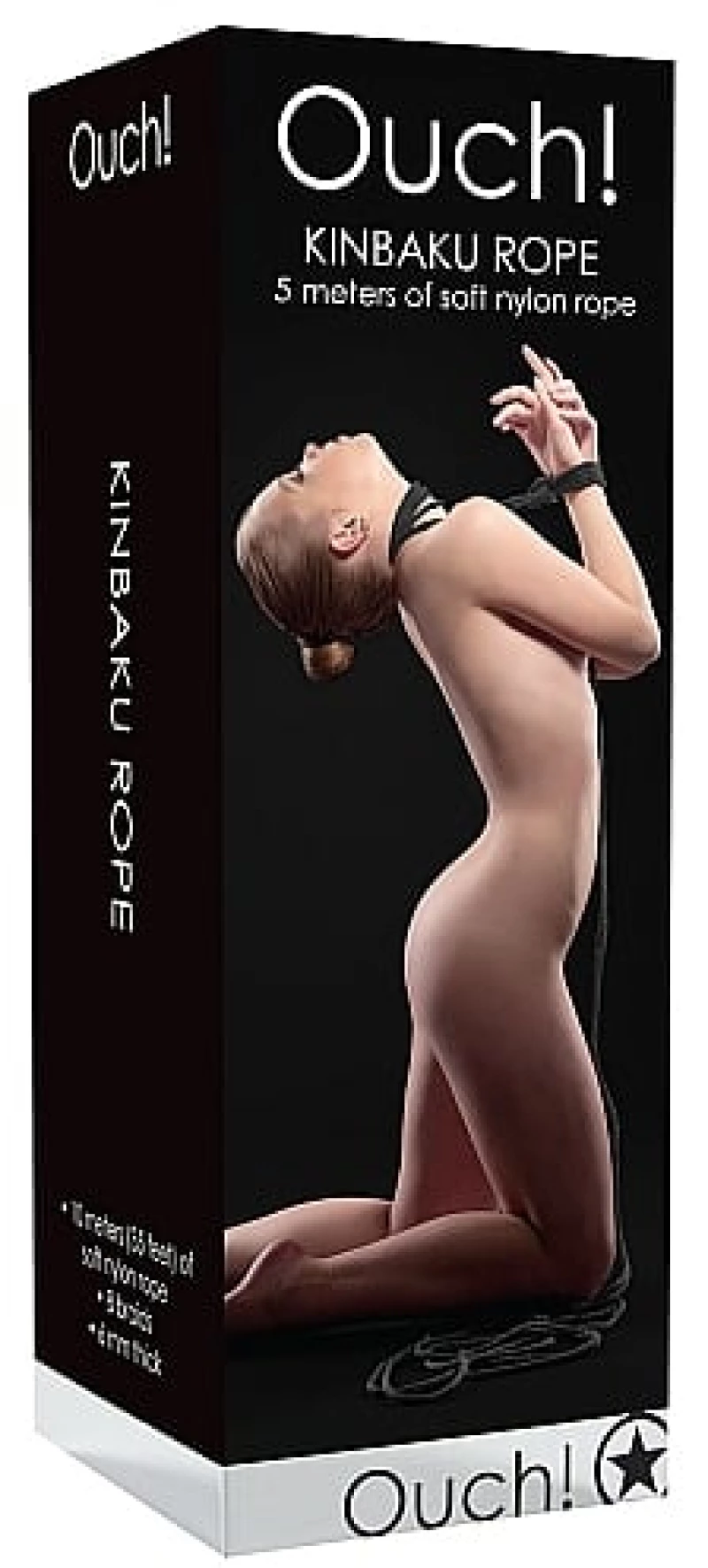 Ouch Kinbaku Rope - 5m - Black