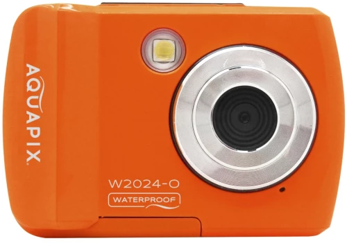 Easypix Ψηφιακή φωτογραφική Αδιάβροχη Aquapix W2024 Splash Orange