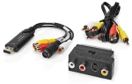 NEDIS Μετατροπέας RCA/S-Video σε USB 2.0 VGRRU101BK