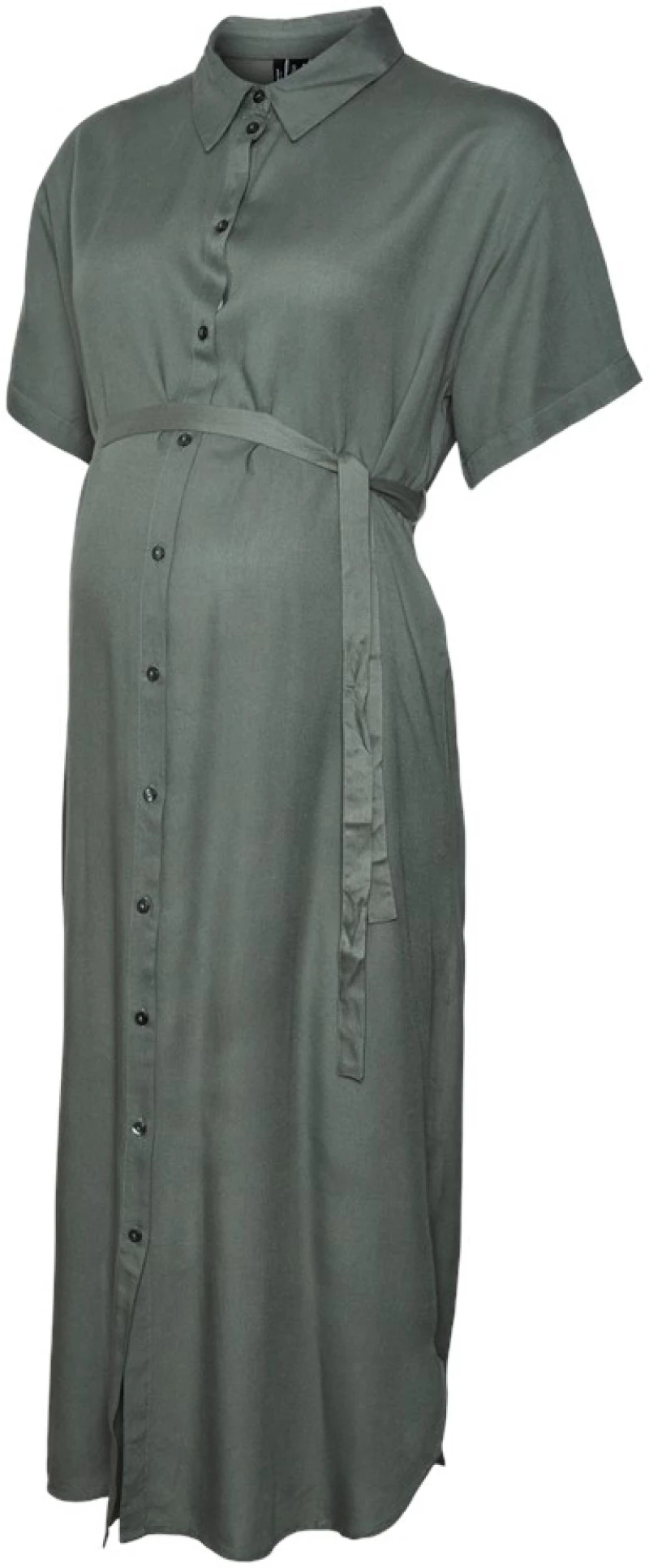 Καλοκαιρινό φόρεμα tunic εγκυμοσύνης θηλασμού πράσινο λαδί 20018558 Vero Moda