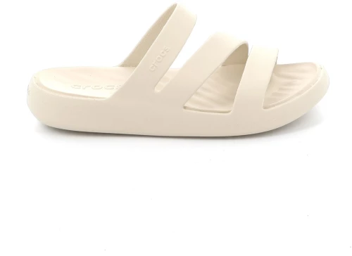 Γυναικεία Σαγιονάρα  Crocs Getaway Strappy Ανατομικό Χρώματος Μπεζ 209587-160