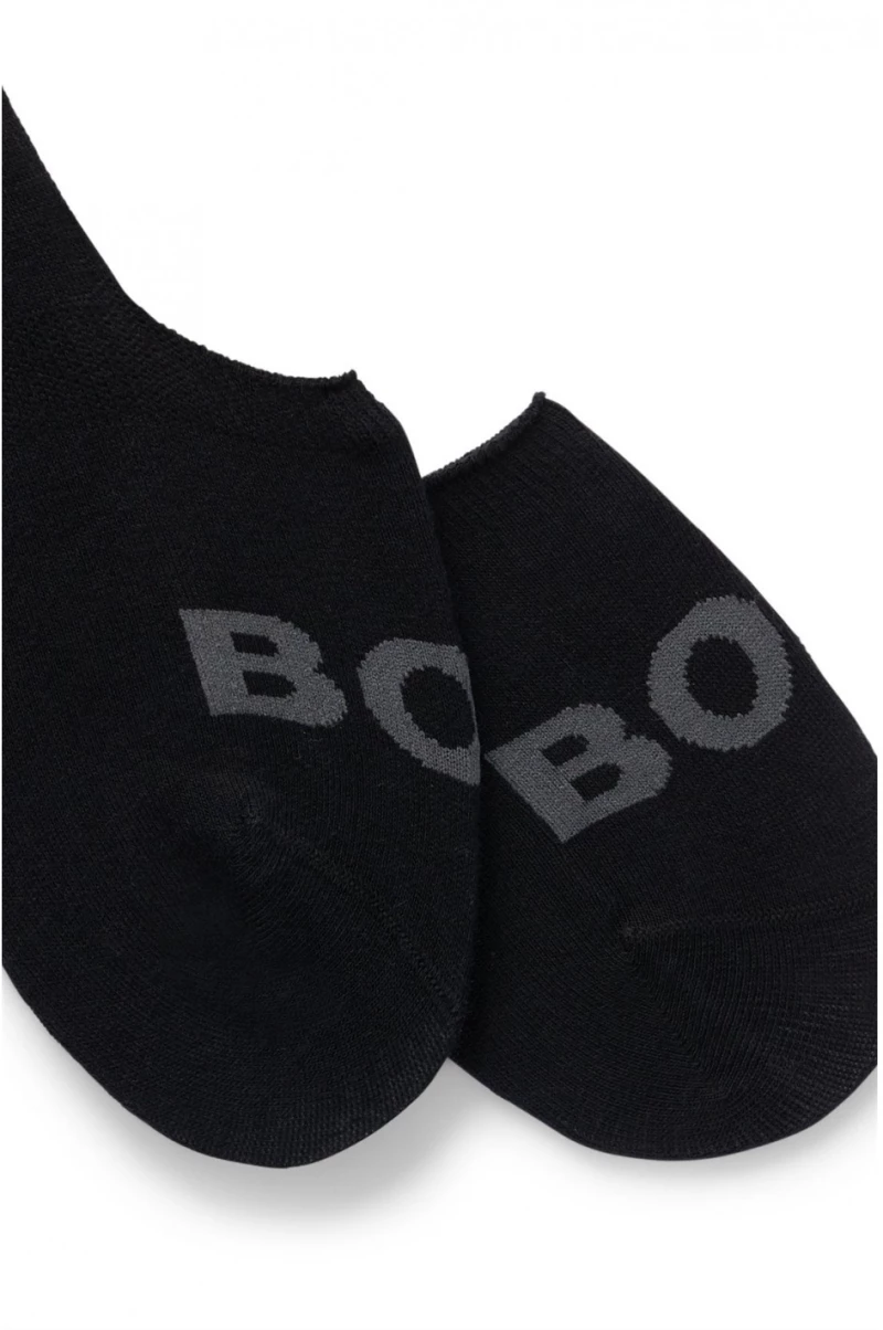 ΚΑΛΤΣΕΣ BOSS 2P SL UNI LOGO CC 3584-65844602, Χρώμα BLACK