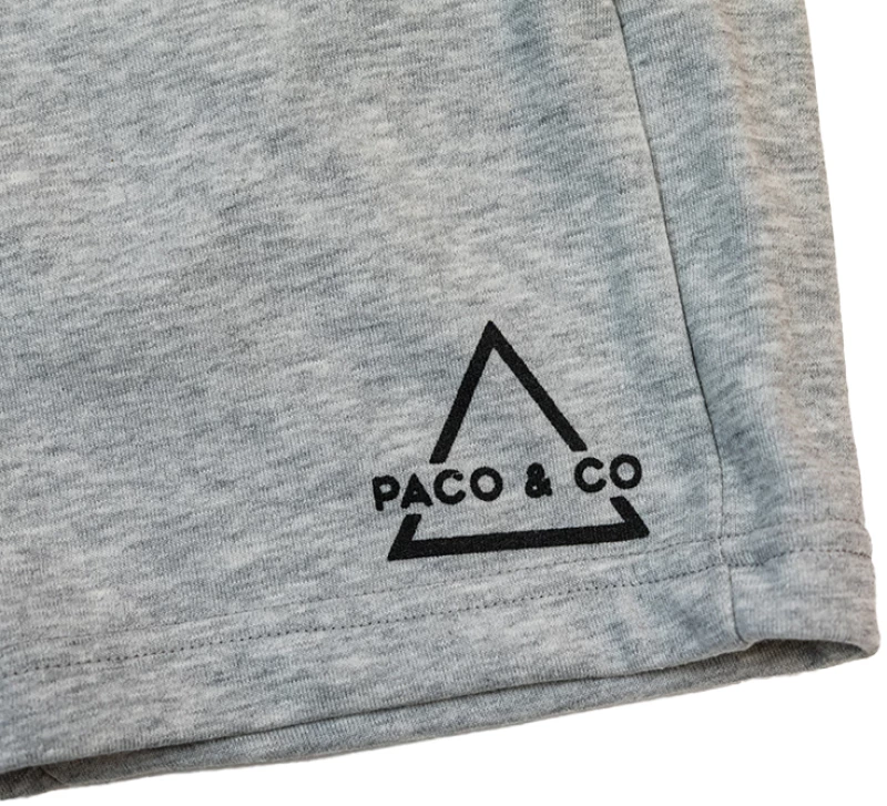 Βερμούδα μακό ανδρική "Paco Triangle" γκρι μελανζέ (Γκρι μελανζέ)