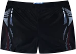 Μαγιό boxer "Shapes" μαύρο (Μαύρο)